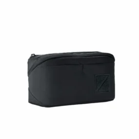 Tech pouch Evergoods Civic Access Pouch 2L (CAP2) nero Solution Dyed Black con patch velcro.