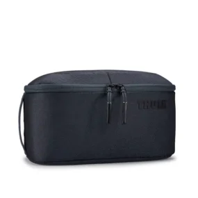 Thule Subterra 2 Toiletry Bag grigio beauty case da viaggio essenziale con doppia zip e maniglia laterale.