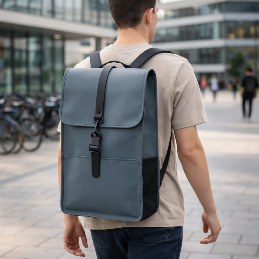 Rains Backpack lagoon grigio 17 litri