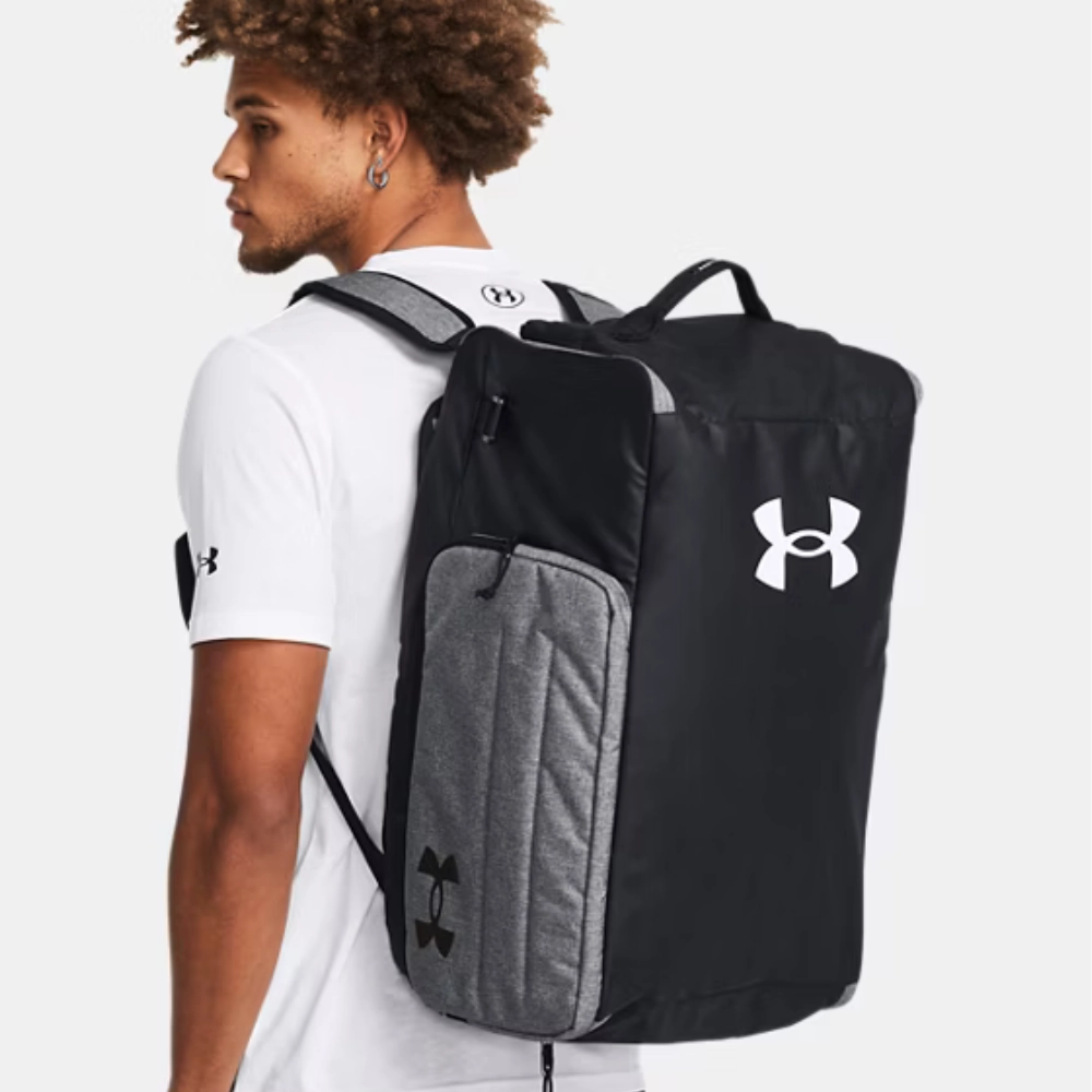 Under Armour Contain Duo MD BP Duffle grigio 50 litri - immagine 6