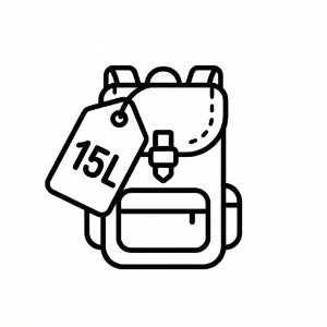 Scopri gli zaini da 15 litri