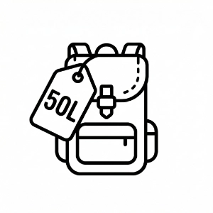 Scopri gli zaini da 50 litri
