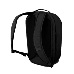 Zaino Alpaka Metro Backpack Pro nero in Axoflux 400D con spallacci sagomati e schienale ergonomico.
