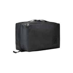 Organizer viaggio Evergoods Transit Packing Cube 8L nero in tessuto tecnico.
