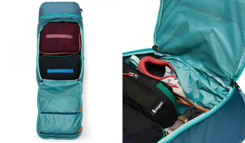 Come organizzare lo spazio nello zaino da viaggio