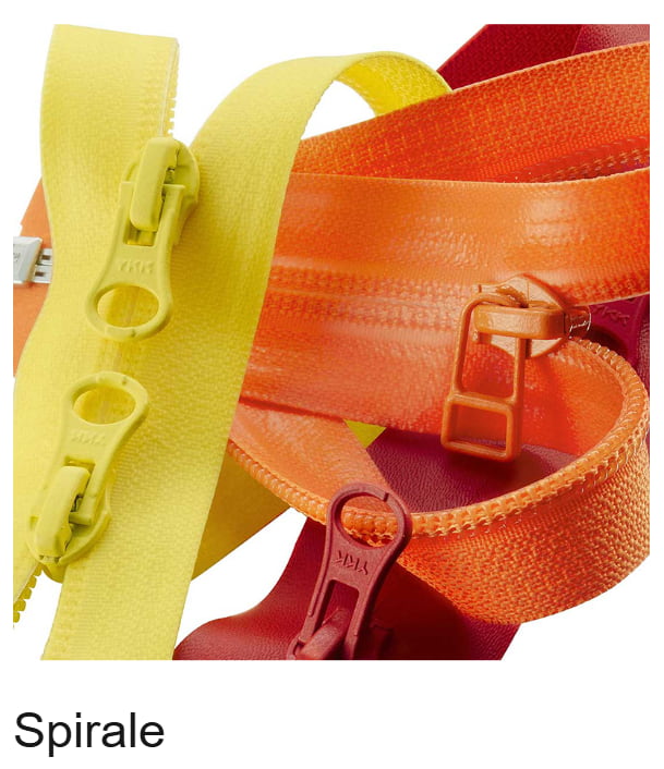 cerniere YKK spirale